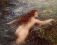 Fantin-Latour Henri Naiad  - Hermitage